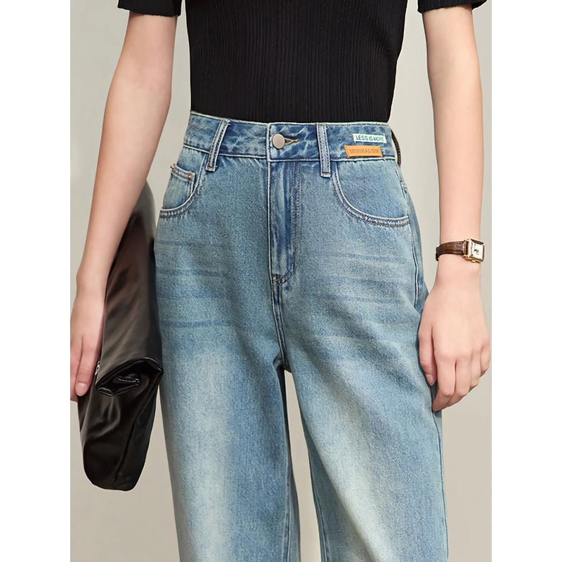 retro wide-leg jeans, view 6 - MRSLM