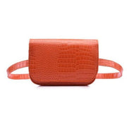 casual pu leather waist bag, view 8 - MRSLM
