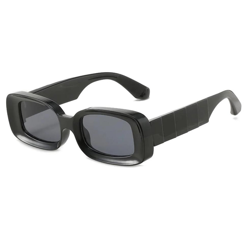 Clear plastic retro sunglasses, view 12 - MRSLM