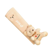 plush cartoon seat belt cover, view 7 - MRSLM