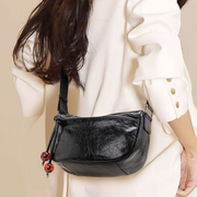 pleated leather crossbody bag - MRSLM