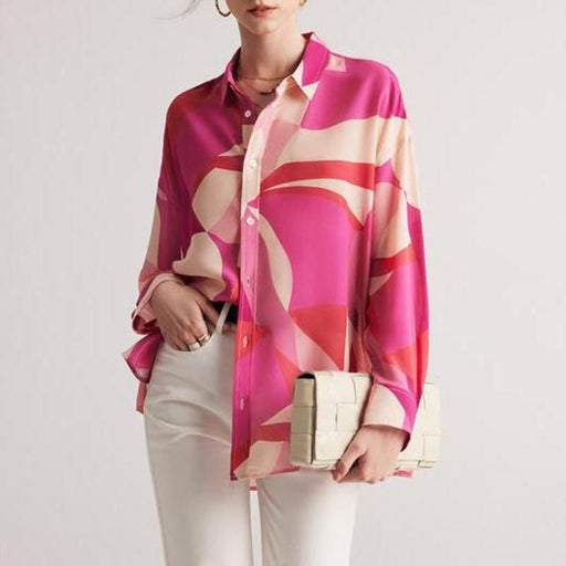 silk crepe de chine blouse - MRSLM