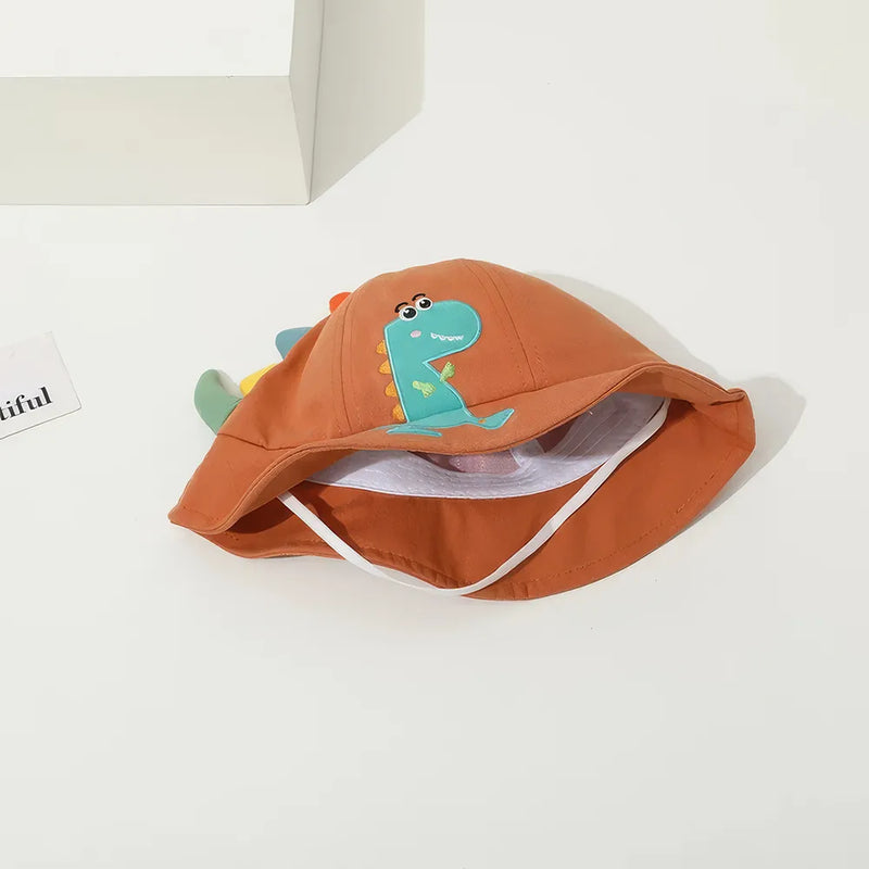 dinosaur baby bucket hat, view 12 - MRSLM