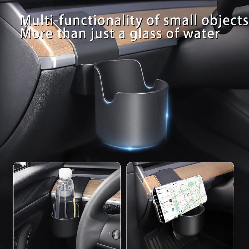 Dashboard Organizer and Water Cup Holder for Tesla Model 3/Y