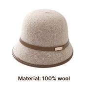 Unisex wool bucket hat with belt, view 11 - MRSLM