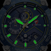 men's luminous sports watch, view 6 - MRSLM