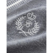 gray knitted vest for women, view 5 - MRSLM