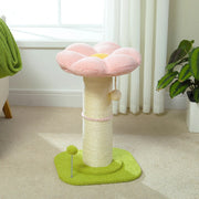 flower cat scratching post, view 13 - MRSLM