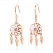 tassel micro set crystal earrings, view 2 - MRSLM
