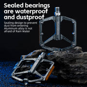 aluminum alloy bicycle pedals, view 7 - MRSLM