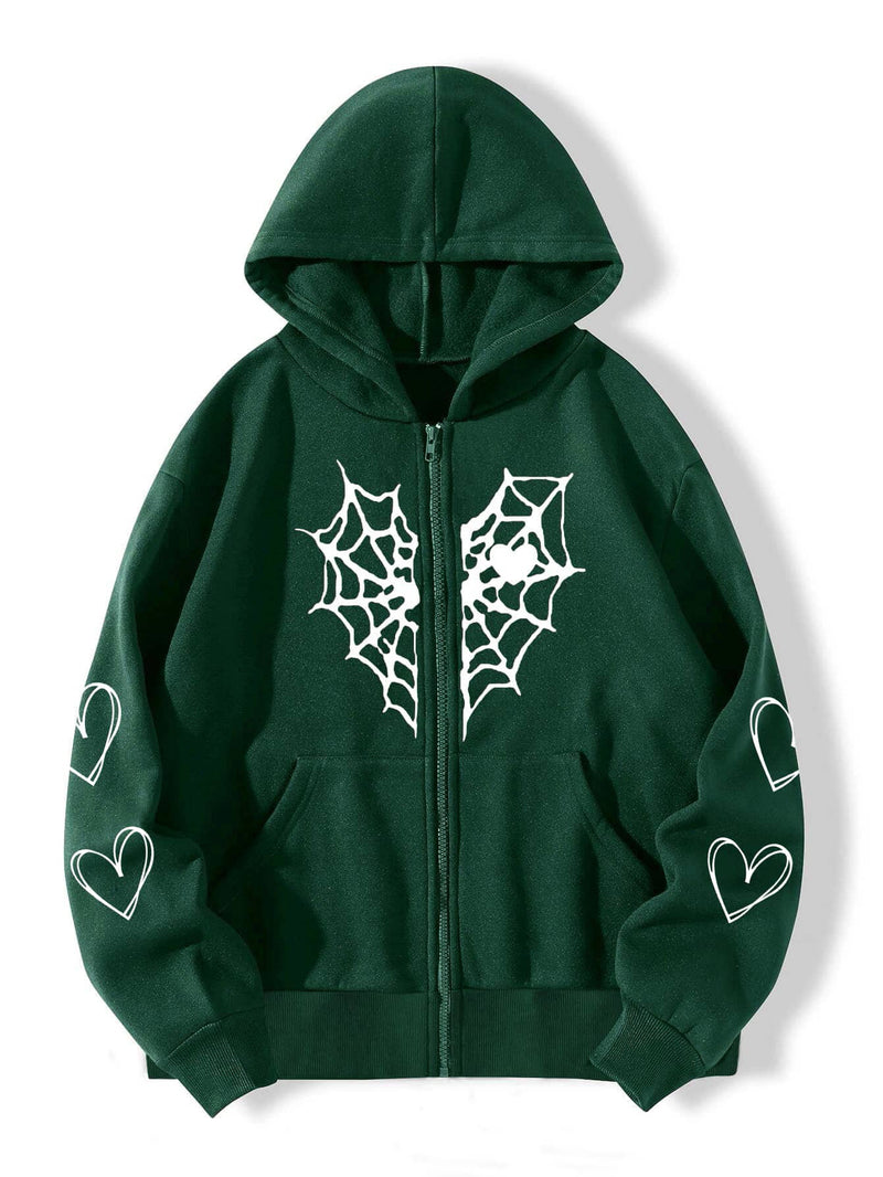 women's hooded cardigan coat, view 2 - MRSLM