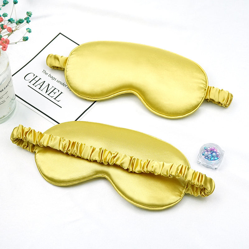 imitated silk sleep eye mask, view 3 - MRSLM