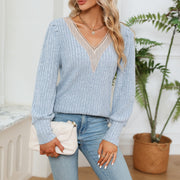 brushed sunken stripe loose long sleeve t-shirt - MRSLM