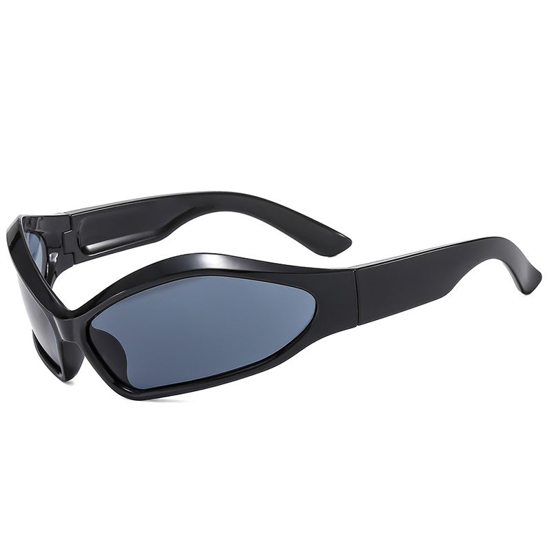 steampunk retro Y2K punk sunglasses, view 2 - MRSLM