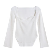 off-neck pullover sweater, view 4 - MRSLM