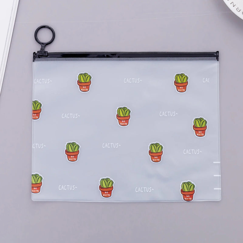 clear pvc women's cosmetic bag, view 2 - MRSLM