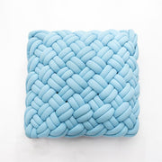 handmade cotton knot throw pillow, view 2 - MRSLM
