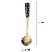 stainless steel dessert spoon, view 5 - MRSLM