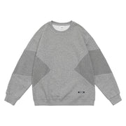 men's patchwork sweatshirt, view 4 - MRSLM