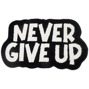 never give up tufted rug, view 2 - MRSLM