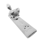 plush cartoon seat belt cover, view 4 - MRSLM