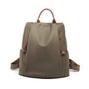large capacity classic leather travel backpack, view 8 - MRSLM