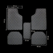 universal PU leather car floor mats, view 13 - MRSLM