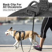 adjustable reflective dog harness, view 7 - MRSLM