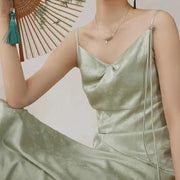 mint mambo midi dress - MRSLM