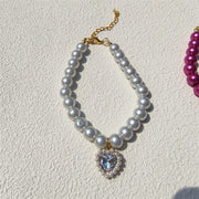 pearl pet collar, view 23 - MRSLM