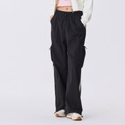 drawstring wide leg pants, view 2 - MRSLM