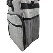 pet travel organizer backpack, view 6 - MRSLM