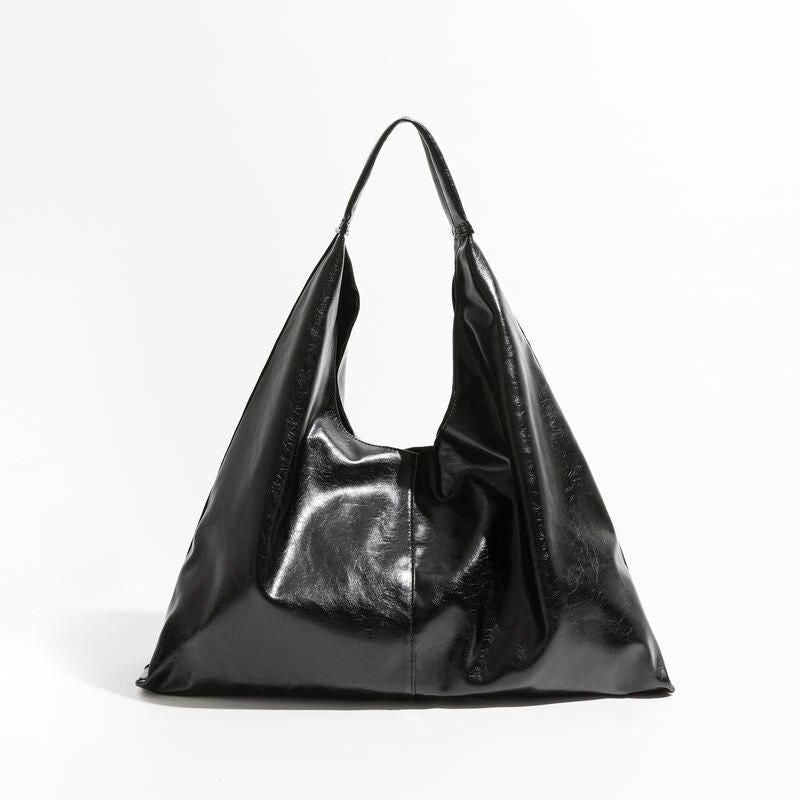 vegan leather crossbody tote, view 2 - MRSLM