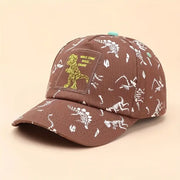 kids dinosaur baseball cap, view 6 - MRSLM