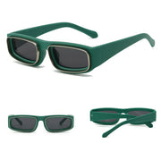Rectangle punk sunglasses, view 14 - MRSLM