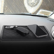 Sparkling diamond anti-slip car dashboard mat, view 7 - MRSLM