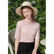 square neck half-sleeve t-shirt, view 7 - MRSLM