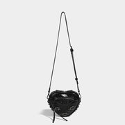 heart small tote handbag, view 10 - MRSLM
