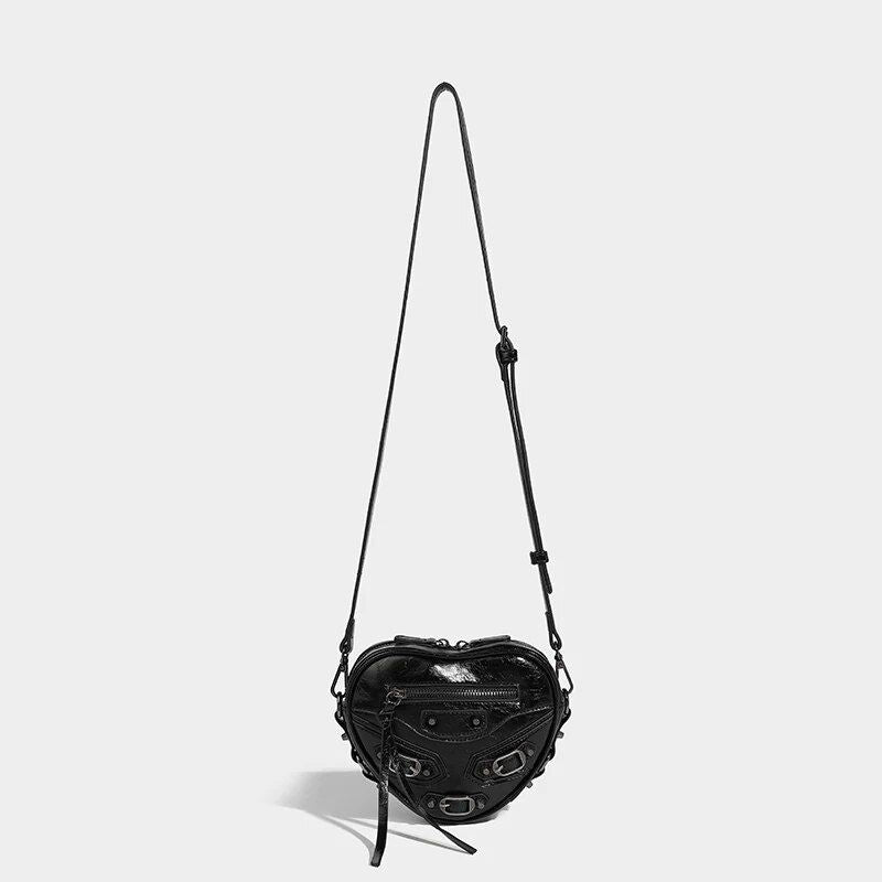 heart small tote handbag, view 10 - MRSLM