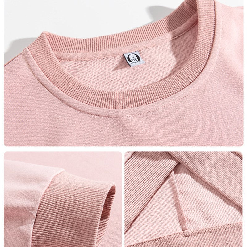 hooded cotton zipper pullover, view 7 - MRSLM