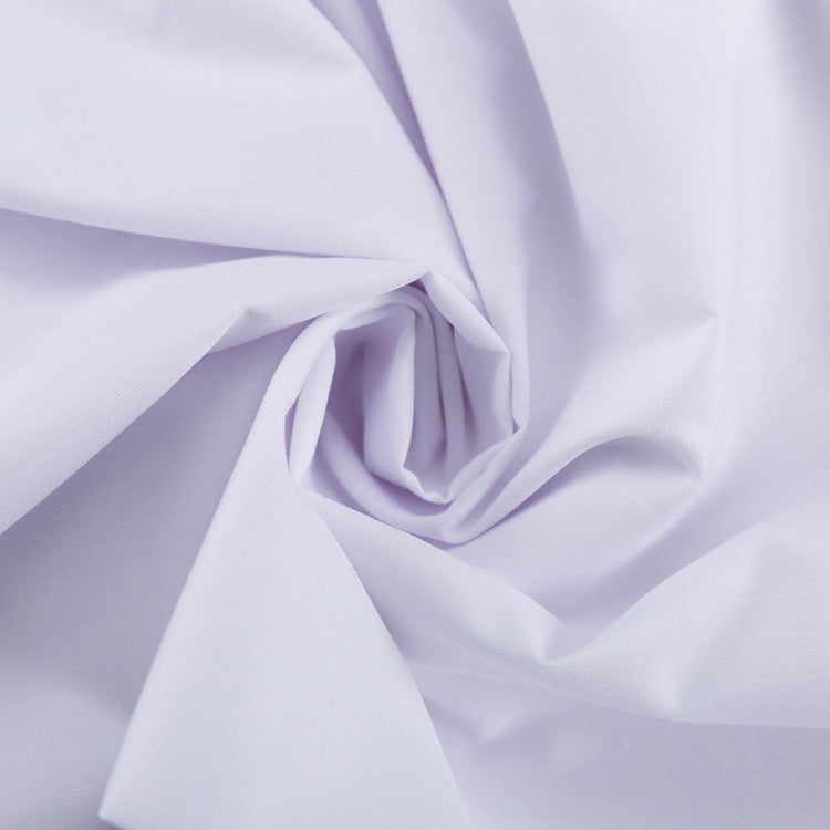 White puff sleeve shirt dress, view 9 - MRSLM