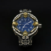 resin skull strap electronic watch, view 2 - MRSLM