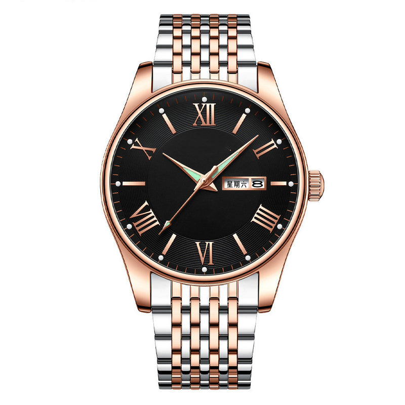 steel belt quartz watch, view 4 - MRSLM