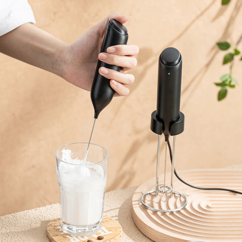 handheld milk frother, view 3 - MRSLM