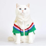 cozy winter fleece dog coat, view 2 - MRSLM