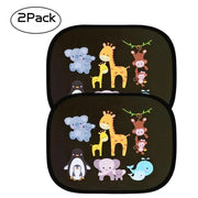 cartoon car sun shade for side windows, view 4 - MRSLM