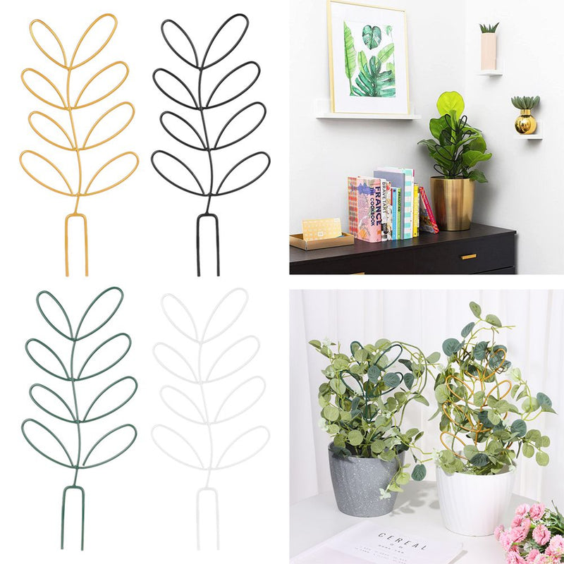 leaf shape plant trellis, view 9 - MRSLM