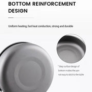portable titanium camping frying pan, view 5 - MRSLM