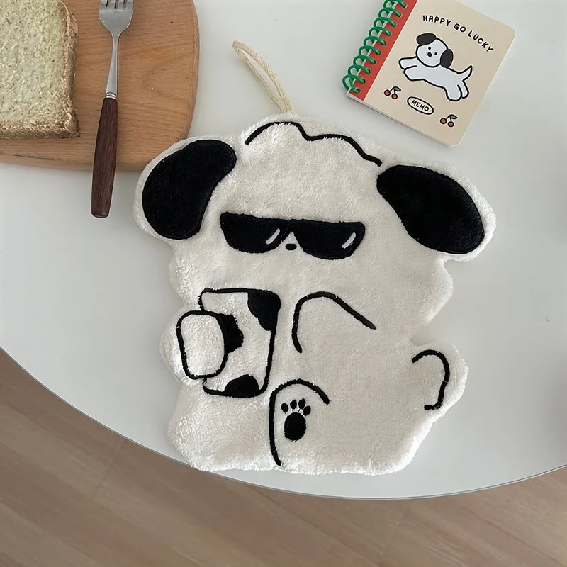 adorable animal hand towels, view 7 - MRSLM