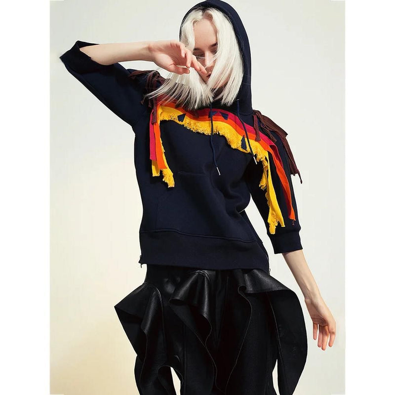 Women's autumn zip-up hoodie, view 2 - MRSLM